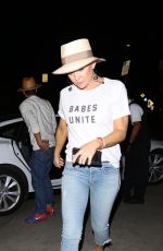 KATE HUDSON Out for Dinner at Giorgio Baldi in Santa Monica 09/03/2017
