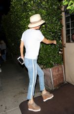 KATE HUDSON Out for Dinner at Giorgio Baldi in Santa Monica 09/03/2017