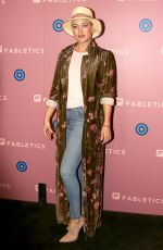 KATE HUDSON Unveils CFDA and Fabletics’ Fashion Targets Breast Cancer Collection in Torrance 9/26/17