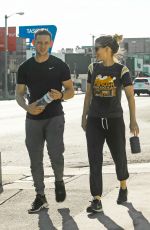 KATE MARA and Jamie Bell Leaves a Gym in Los Angeles 09/29/2017