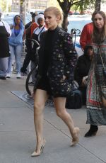 KATE MARA Out at New York Fashion Week 09/08/2017