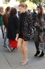 KATE MARA Out at New York Fashion Week 09/08/2017