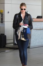 KATE UPTON at Airport in Detroit 09/02/2017
