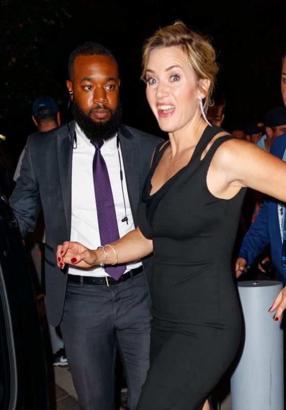 KATE WINSLET Arrives at Times Talk in New York 09/27/2017