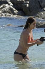 KATERINA STEFANIDI in Bikini at a Beach in Mykonos 09/06/2017