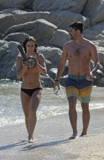 KATERINA STEFANIDI in Bikini at a Beach in Mykonos 09/06/2017