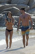 KATERINA STEFANIDI in Bikini at a Beach in Mykonos 09/06/2017