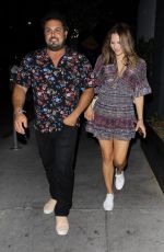 KATHARINE MCPHEE Night Out in Los Angeles 09/01/2017