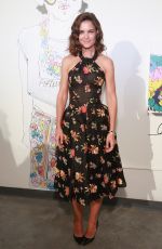 KATIE HOLMES at Adam Dalton Blake, Tiffany Huang, Ghazaleh Khalifeh Fashion Show in New York 09/07/2017