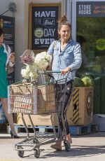 KATIE HOLMES at Grocery Shopping in Los Angeles 09/27/2017