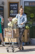 KATIE HOLMES at Grocery Shopping in Los Angeles 09/27/2017