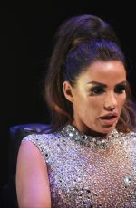 KATIE PRICE at Opening Night of Her Tour An Audience with Katie Price in Preston 09/01/2017
