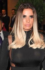 KATIE PRICE at TV Choice Awards in London 09/04/2017