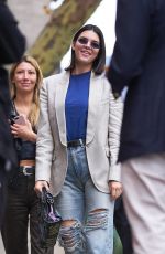 KEDNALL JENNER Arrves at Tom Ford Fashion Show at New York Fashion Week 09/06/2017