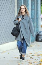 KEIRA KNIGHTLEY Out and About in London 09/12/2017
