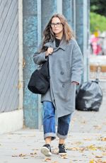 KEIRA KNIGHTLEY Out and About in London 09/12/2017