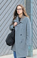 KEIRA KNIGHTLEY Out and About in London 09/12/2017