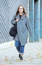 KEIRA KNIGHTLEY Out and About in London 09/12/2017