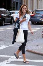KELLY BENSIMON Leaves a Gym in New York 09/04/2017