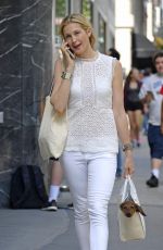 KELLY RUTHERFORD Out Shopping in New York 09/04/2017