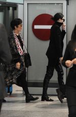 KENDALL and KRIS JENNER Arrives at Malpensa Airport in Milan 09/20/2017