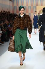 KENDALL JENNER at Fendi Fashion Show in Milan 09/21/2017