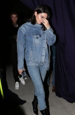 KENDALL JENNER in Jeans Out in Beverly Hills 08/30/2017