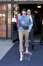 KENDALL JENNER Leaves Bowery Hotel in New York 09/09/2017