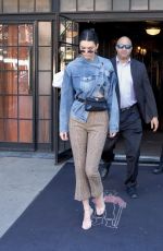 KENDALL JENNER Leaves Bowery Hotel in New York 09/09/2017