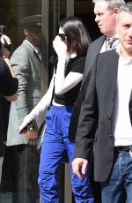 KENDALL JENNER Leaves Her Hotel in Milan 09/23/2017