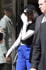 KENDALL JENNER Leaves Her Hotel in Milan 09/23/2017