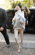 KENDALL JENNER Out at Milan Fashion Week 09/21/2017