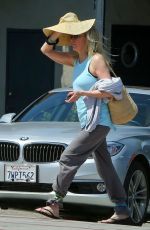 KIM BASINGER Heading to Pilates Class in Los Angeles 09/05/2017