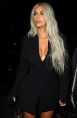 KIM KARDASHIAN at Alexander Wang Fashion Show in New York 09/09/2017