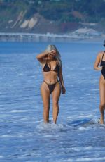KIM KARDASHIAN in Bikini at a Beach in Malibu 09/20/2017