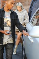 KIM KARDASHIAN Leaves a Studio in Los Angeles 09/18/2017