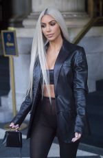 KIM KARDASHIAN Out and About in New York 09/08/2017