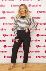 KIMBERLEY WALSH at Lorraine TV Show in London 09/26/2017