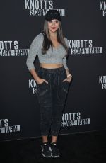 KIRA KOSARIN at Knott’s Scary Farm Celebrity Night in Buena Park 09/29/2017