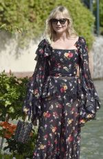 KIRSTEN DUNST Arrives at Excelsior Hotel in Venice 09/04/2017