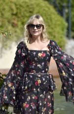 KIRSTEN DUNST Arrives at Excelsior Hotel in Venice 09/04/2017