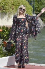 KIRSTEN DUNST Arrives at Excelsior Hotel in Venice 09/04/2017