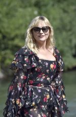 KIRSTEN DUNST Arrives at Excelsior Hotel in Venice 09/04/2017