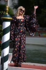 KIRSTEN DUNST Arrives at Excelsior Hotel in Venice 09/04/2017