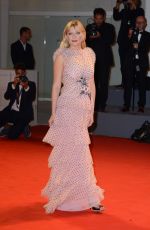 KIRSTEN DUNST at The Three Billboards Outside Ebbing, Missouri Premiere at 74th Venice Film Festival 09/04/2017