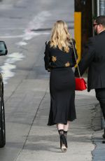 KIRSTEN DUSNT Arrives at Jimmy Kimmel Live in Los Angeles 09/19/2017