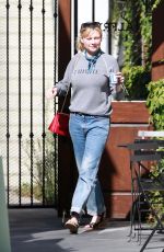 KIRSTEN DUSNT Out for Coffee in Los Angeles 09/23/2017