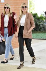 KIRTSEN DUNST Arrives at Airport in Venice for 74th Venice Film Festival 09/02/2017