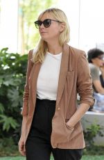 KIRTSEN DUNST Arrives at Airport in Venice for 74th Venice Film Festival 09/02/2017