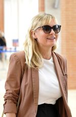 KIRTSEN DUNST Arrives at Airport in Venice for 74th Venice Film Festival 09/02/2017